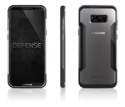 Xdoria Defense Clear Case For Samsung Galaxy S8 - Black