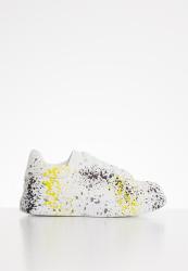 Urbanart Hype 1 Wax Sneakers - Yellow Splatter