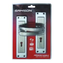 Samsung Samson Lockset 3L Sabs Luca 8IN Nick Chrome Plt