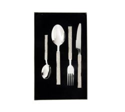 Set Of 16 Diamond Cutlery Set