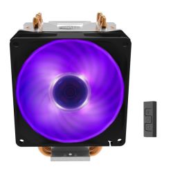 Cooler Master H410 Compact Air Tower 92MM Rgb LED Fan 4 Heat Pipes