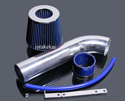 Performance Air Intake Kit + Filter For 1993-1998 Jeep Grand Cherokee 5.2 5.2L 5.9 5.9L V8 Engine Blue