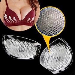 Deals on Breathable Silicone Chicken Cutlets Bra Inserts - Semi-adhesive  Breast Enhancer Uniquely Perforated Push-up Booster Pads For Flat Chest  Improve Sagging, Compare Prices & Shop Online