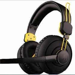 Haeep Over Ear PC Gaming Headphones - PC Gaming Headset Noise Cancelling With Anti-noise MIC 50MM Drivers Surround Sound Soft Memory Earmuffs