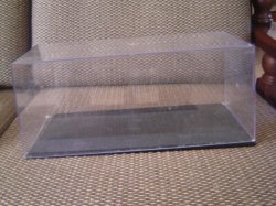 Display Case With Base - Clear Acrylic Scale 1 18 Autoart New In Box Garenteed