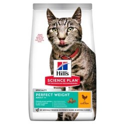 Hill's Science Plan Adult Perfect Weight Cat Food Chicken Flavour - 7KG