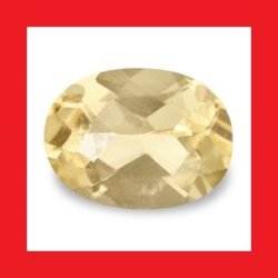Imperial Topaz - Imperial Orange Oval Facet - 0.19CTS