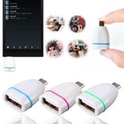 Micro Usb Male To Usb 2.0 Female Otg Host Adapter For Smart Phone Tablet Pc Free Shipping