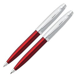 Sheaffer 100 Pen Translucent Red SH 9307-9