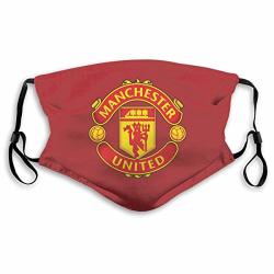 Vf Manchester United Soccer Team Mouth Washable Cover With Filter For Adult