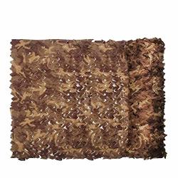 Haizhen Camo Netting Desert Camouflage Netting Camo Net Blinds Great For Sunshade Camping Color : A Size : 5 5M