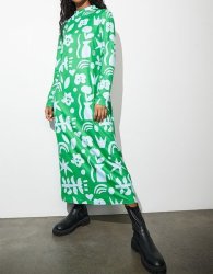 Superbalist Printed Knit Column Dress