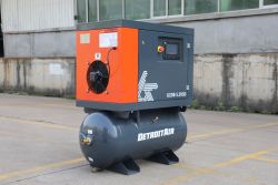 Air Compressor Detroit Rotary Screw 5.5HP 4KW 220V Energy Saving Variable Speed Drive