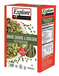 Explore Asian Explore Cuisine Fettuccini Organic Edamame & Mung Bean 8 Oz Pack Of 6