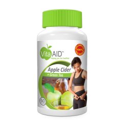 Vita-Aid Apple Cider Weight Loss Green Tea 60 Pack