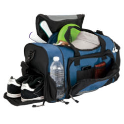 Sport Duffel Bag With Shoe Compartment - 2 Colours - New - Barron
