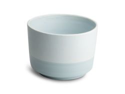 Orchid Pot Two Toned Turquoise