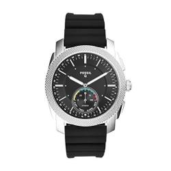 fossil black hybrid watch