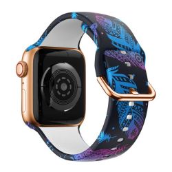 Silicone Strap For Apple Watch 42 44 45MM-BOHIMIEN