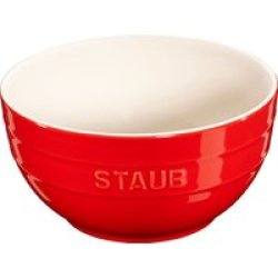 Staub Ceramique Round Bowl 17CM Cherry