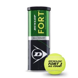 Dunlop Fort All Court Tennis Ball Sea Level 3 Tin