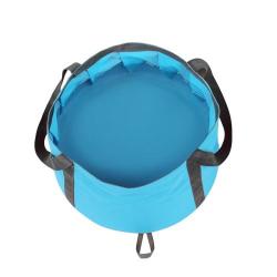 Portable Foldable Water Bucket Washbasin For Outdoor Camping Hiking Size: 30CM X 30CM X 20CM