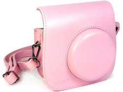 Tuff-Luv E10_94 Faux Leather Camera Case For Instax MINI 8-8S - Pink