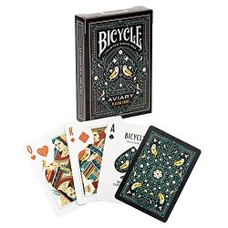 Bicycle Aviary Playing Cards Teal