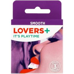 Lovers+ Condoms Smooth 3 Condoms