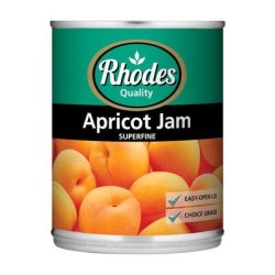 Rhodes Smooth Superfine Apricot Jam 450G