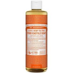 - Pure Castile Liquid Soap Tea Tree 473ML