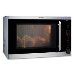 AEG 30LSTAINLESS Steel Grill Microwave - MFG3026S-M