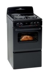 Defy Compact 3 Plate Stove - Black
