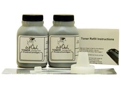 InkOwl - 2 Laser Toner Refill Kit For Hp Q2612A 12A And Canon Type 104