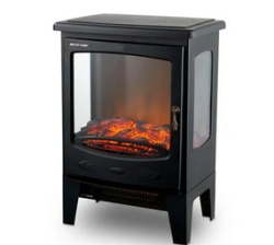 Indoor Electric Fireplace Infrared Free Standing Fireplace Heater