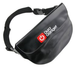 Duragadget Water-resistant Pouch With Adjustable Strap - Suitable For Use With Gopro Hero 3 Sport Camera & Mustek DV316L