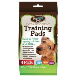 Bow Wow Puppy Training Pads 4 Pack