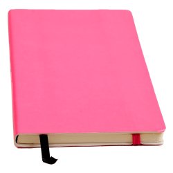 No Brand - Soft Cover Notebook Neon Pink