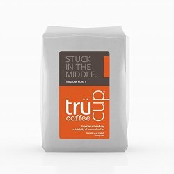 Trucup Low Acid Coffee Whole Bean Stuck In The Middle Medium Roast 2 Pound