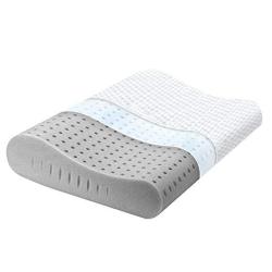 Milemont Memory Foam Pillow Cervical Pillow For Neck Pain Orthopedic Contour Pillow Support For Back Stomach Side Sleepers Bamboo Pillow For Slee