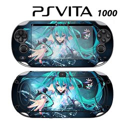Decorative Video Game Skin Decal Cover Sticker For Sony Playstation Ps Vita Pch-1000 - Hatsune Miku