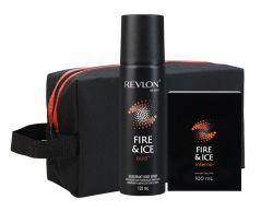 Revlon Fire & Ice Oud Gift Bag + 100ML Inferno Edt Set