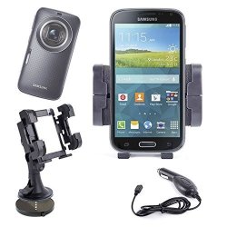 Duragadget Car Windscreen & Dashboard Phone Mount - Compatible With Samsung Galaxy K Zoom