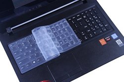 Casebuy Keyboard Skin For Lenovo 310 15.6" Lenovo 510 15.6" Ideapad 110 15.6" Ideapad 110 17.3" Lenovo Flex 4 15.6" Laptop Clear
