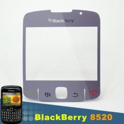 Oem Blackberry 8520 8530 Lavender Lens Violet Lcd Screen Cover