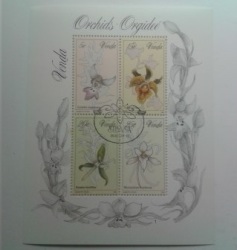 1981 Venda Orchids Miniature Sheet Unused
