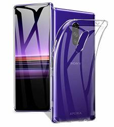 Avidet Xperia 1 Case Soft Thin Anti-scratch Cover Tpu Rubber Gel Shock-absorption Bumper Compatible For Sony Xperia 1 Clear