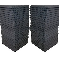 Acoustic Foamengineering Panels Studio Soundproofing Foam Wedge Tiles 12 X 12-INCHES 48 Pack