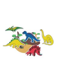 Magic Creations Dinosaurs Bath Playset