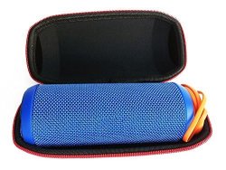 Ponkan Carry Travel Zipper Portable Protective Hard Case Cover Bag Box For Jbl Flip 3 Or Jbl Flip 4 Bluetooth Speaker